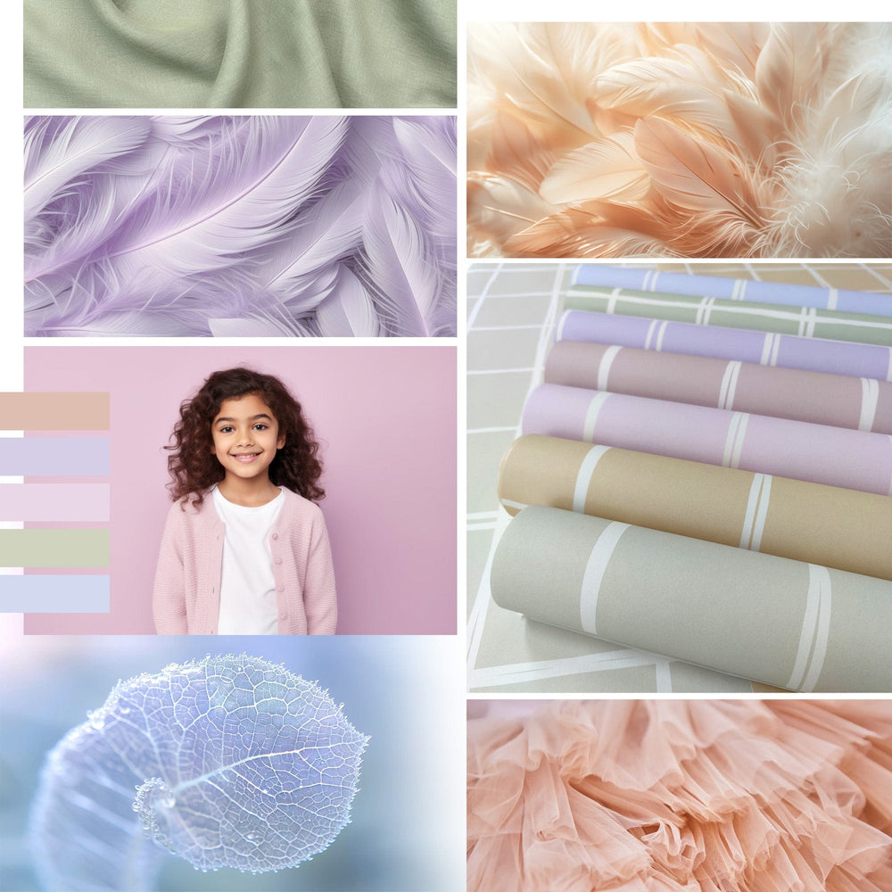 Behang Gentle Grid