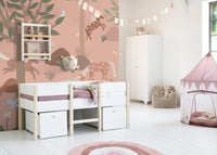 Panoramisch Behang Unicorn - 300x285cm