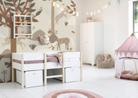 Panoramisch Behang Unicorn - 300x285cm