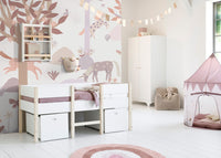 Panoramisch Behang Unicorn - 300x285cm