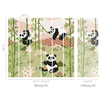 Recycled Wallpaper Panda