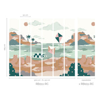 RB011-RC Roomblush Seascape behang, papier peint, wallpaper, tapete