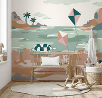 RB011-RC Roomblush Seascape behang, papier peint, wallpaper, tapete
