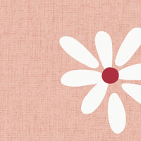 RB411 Daisy Field, detail kinderbehang madeliefjes, detail children's wallpaper daisies, detail Kindertapete Gänseblümchen, détail papier peint enfants marguerites