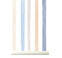 RB416 Behang Delicate Stripes Multi Blauw - wallpaper, papier peint, behang, tapete