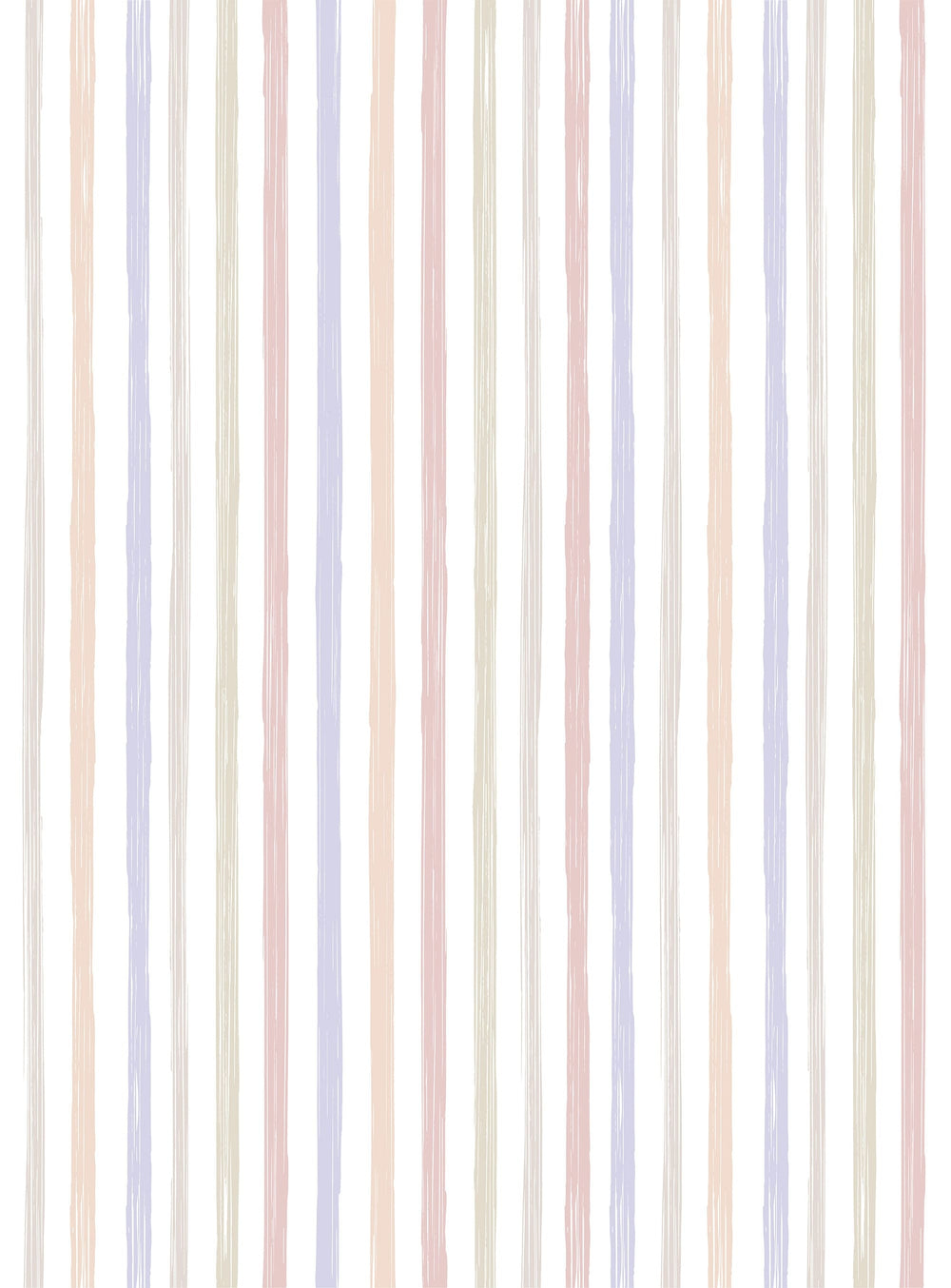 RB418 Behang Delicate Stripes Multi Perzik - wallpaper, papier peint, behang, tapete