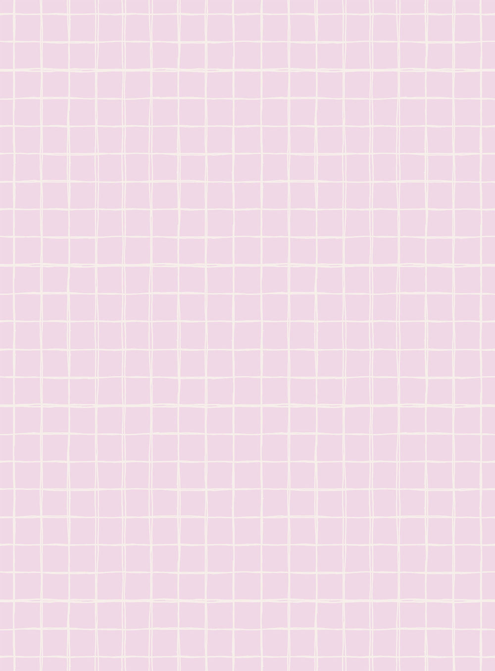 RB424 Gentle Grid Lichtroze Sample - behangpapier kinderkamer