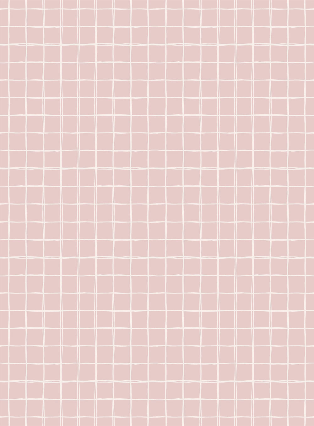 RB429 Gentle Grid Framboos Sample- behangpapier kinderkame