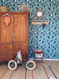 RB229 Leopard Blauw