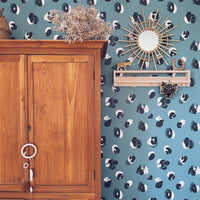 RB229 Leopard Blauw