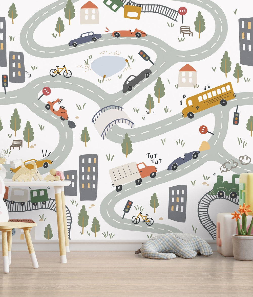 RB384 - Roomblush Cars Wallpaper, Voitures Papier peint, Auto Behang, Tapete