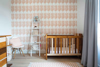RB153 Behang Feathers warmpink - roomblush