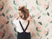 RB206 Behang ParisParis pink green - ParisParis wallpaper, papier peint, behang, tapete