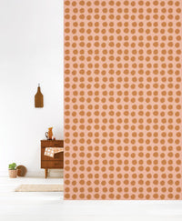 RB108 Behang Fluff copperblush - roomblush