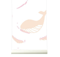 RB162 Behang be free pink - roomblush