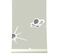 RB178 Behang starry skies kaki - roomblush