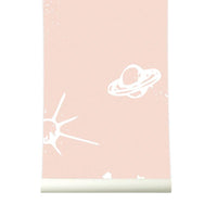 RB179 Behang starry skies pink - roomblush