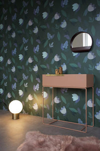 RB204 Behang ParisParis greenblue -  Roomblush ParisParis wallpaper, papier peint, behang, tapete