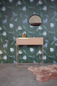 RB204 Behang ParisParis greenblue -  Roomblush ParisParis wallpaper, papier peint, behang, tapete