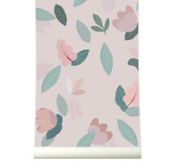 RB206 swatch-roze - ParisParis wallpaper, papier peint, behang, tapete