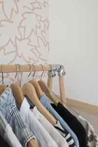 RB222 Behang Autumn Leaves peach - roomblush