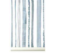 RB235 Behang Stripes Blue - roomblush 