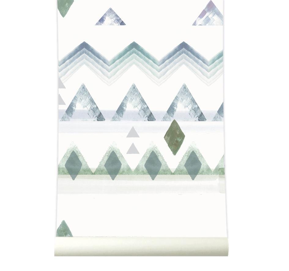 RB239 Behang Souks Greenblue - roomblush