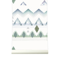 RB239 Behang Souks Greenblue - roomblush