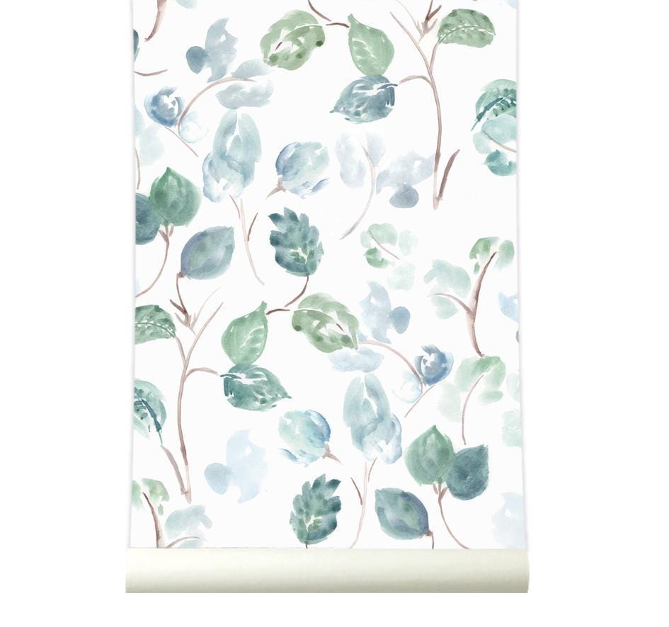 RB241 swatch-groen - Roomblush Unicorn Wallpaper, Papier peint, Behang, Tapete