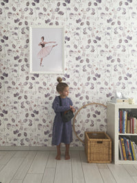 RB243 Behang Bloom Purple - Roomblush Unicorn Wallpaper, Papier peint, Behang, Tapete