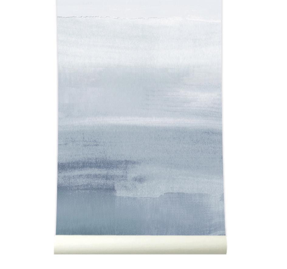 RB251 Behang Layered Blue - Roomblush Layered Wallpaper, Papier peint, Behang, Tapete