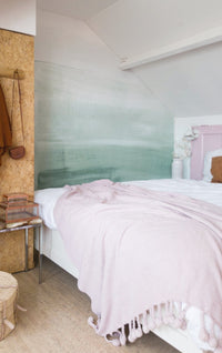 RB252 Behang Layered Green - Roomblush Layered Wallpaper, Papier peint, Behang, Tapete