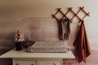RB253 Behang Layered Red - roomblush