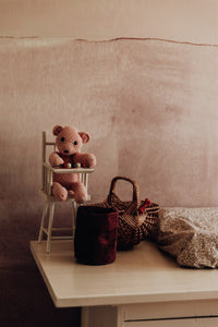RB253 Behang Layered Red - roomblush