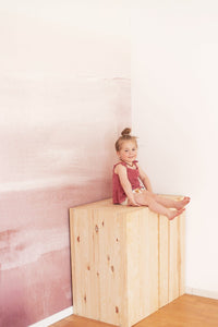 RB253 Behang Layered Red - roomblush