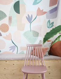 RB255 Behang Pieces Pastel -   Roomblush Pieces wallpaper, papier peint, behang, tapete