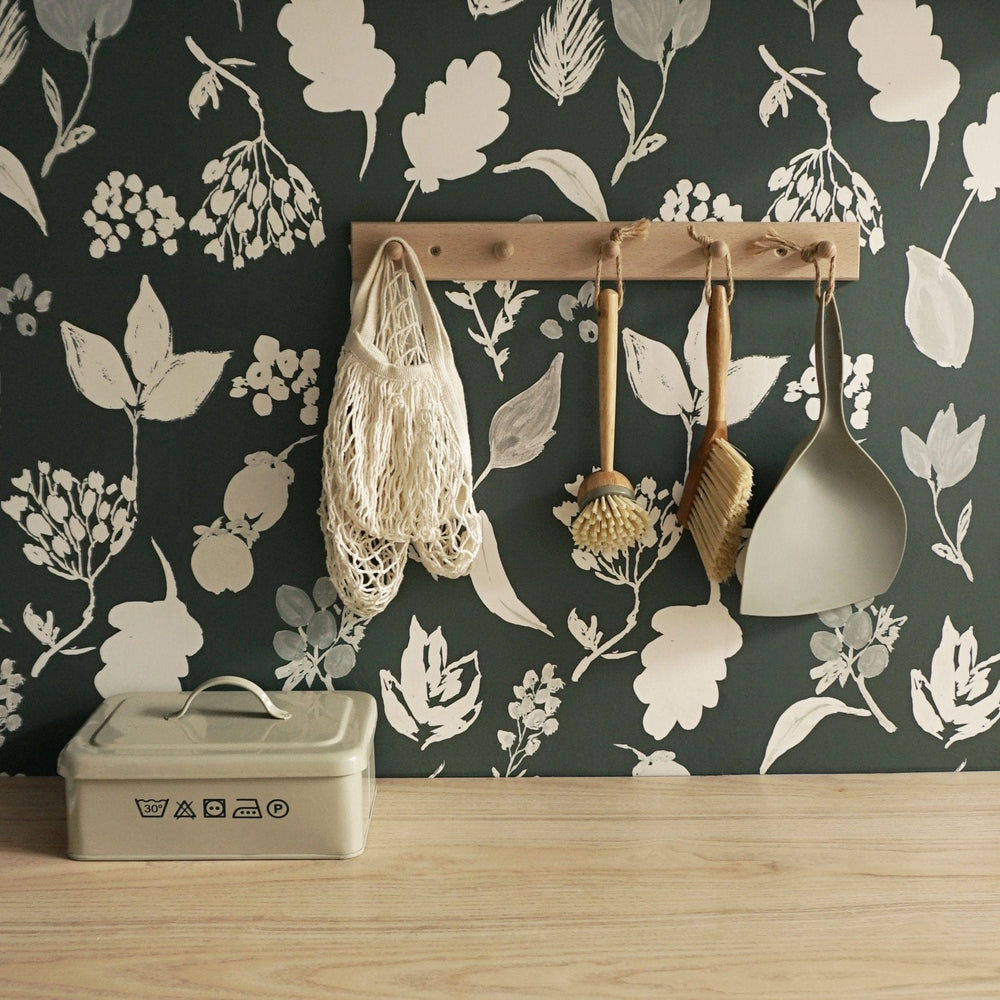 RB273 - Behang Into Fall green - roomblush