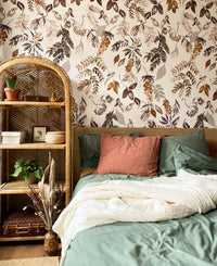 RB278 Behang Garland ocre - roomblush