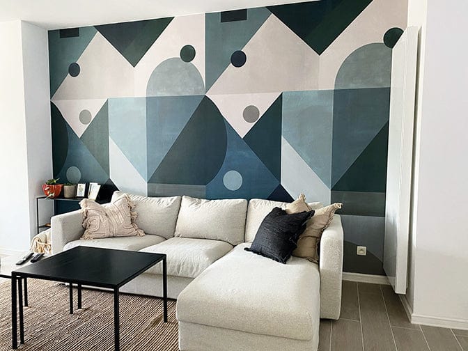RB301 Behang Shapes blue – roomblush