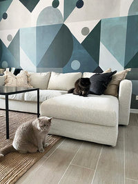 RB301 Behang Shapes blue – roomblush