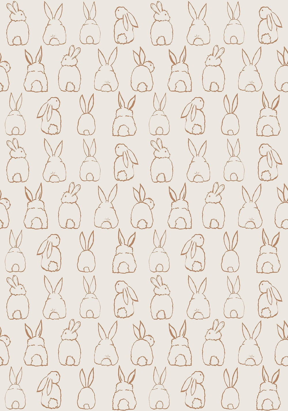 RB305 swatch-rise - Roomblush Bunnies wallpaper, papier peint, behang, tapete
