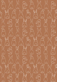 RB312 swatch-dark - RB312 Behang Bunnies dark –  Roomblush Bunnies wallpaper, papier peint, behang, tapete