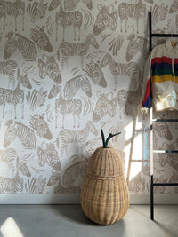 RB329 Behang Zebra Beige - roomblush