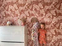 RB330 Behang Zebra Pink - roomblush