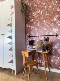 RB333 Behang Twirl roze- roomblush