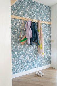 RB334 Behang Twirl lichtgroen - roomblush