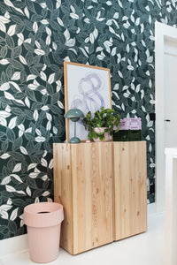 RB336 Behang Twirl Groen - roomblush