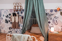 RB338 Behang Animal Blauw-beige - roomblush