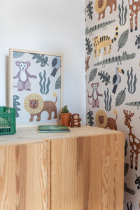 RB339 Behang Zoo beige - roomblush