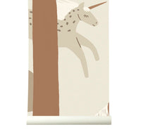 RB385 - Roomblush Unicorn Wallpaper, Papier peint, Behang, Tapete